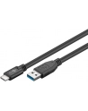 Goobay Kabel USB 3.0,USB 3.1 USB A wtyk, USB C wtyk 0,5m czarny (67999) - nr 17