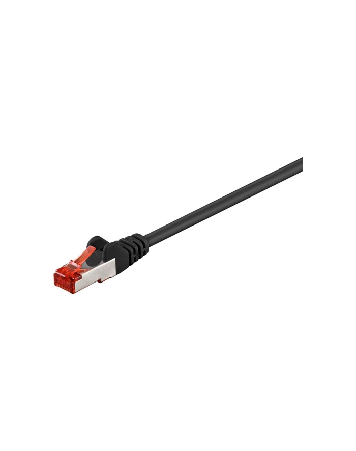 Kabel sieciowy CAT 6 S/FTP AWG 26/7 RJ45 15 m Czarny (40849686955) główny