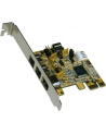 EXSYS 4-port FireWire 1394B PCI-Express Card (EX-16415) - nr 4