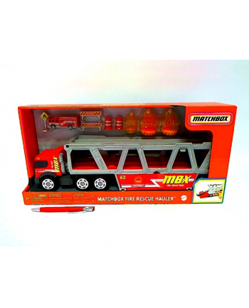 MATCHBOX Transporter Wóz strażacki GWM23 p2 MATTEL