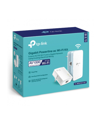 tp-link Zestaw gigabitowych transmiterów sieciowych WPA7517 AV1000 WiFi AC750