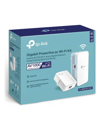 tp-link Zestaw gigabitowych transmiterów sieciowych WPA7517 AV1000 WiFi AC750