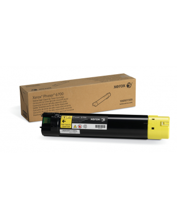 Xerox Yellow High Capacity Toner Cartridge Phaser 6700 (106R01509)