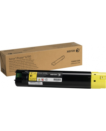 Xerox Yellow High Capacity Toner Cartridge Phaser 6700 (106R01509)