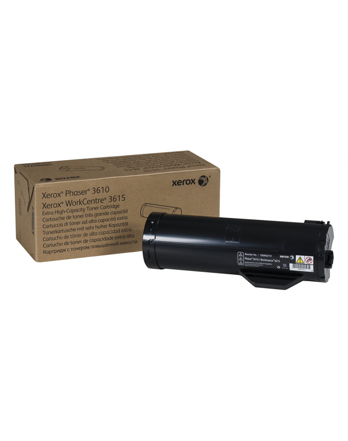 Xerox - Black - Toner laserowy Czarny (106R02731) główny