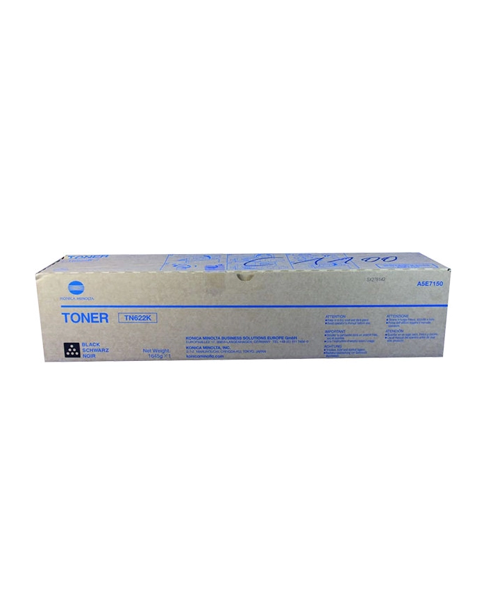 Konica Minolta TN-622K - Toner laserowy Czarny (A5E7150) główny