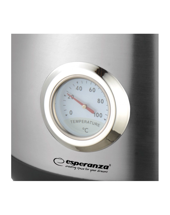 esperanza Czajnik elektryczny z termometrem Thames 1.7L Inox główny