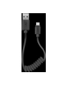 SBS Kabel Usb Type C 0,5M Spiralny Czarny - nr 2
