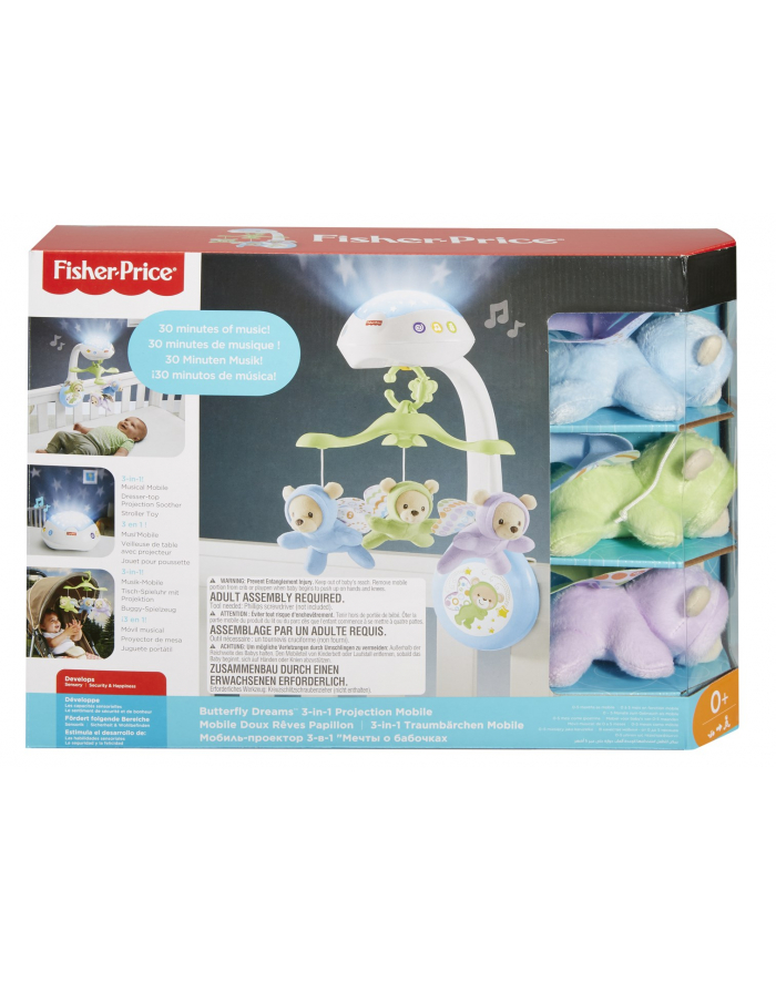 Fisher-Price Karuzela z misiami CDN41 p2 MATTEL główny