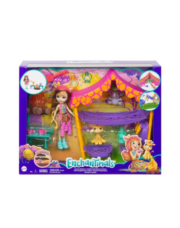 ENCHANTIMALS Biwak na sawannie GTM33 MATTELL główny