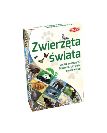 Quizy Świata: Zwierzęta Świata gra TACTIC