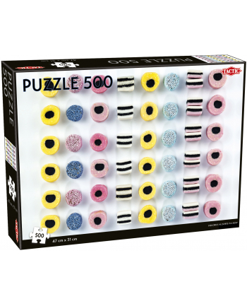 Puzzle 500el Liquorice allsorts in a row TACTIC