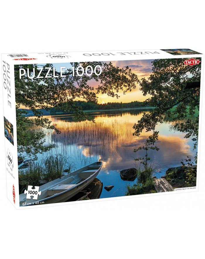 PROMO Puzzle 1000el Around the World, Nothern Stars: Nidelva in Trondheim TACTIC główny