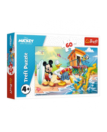 Puzzle 60el Ciekawy dzień Mikiego i przyjaciół 17359 Trefl