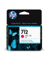 hp inc. Tusz 712 29ml  3ED68A purpurowy - nr 3