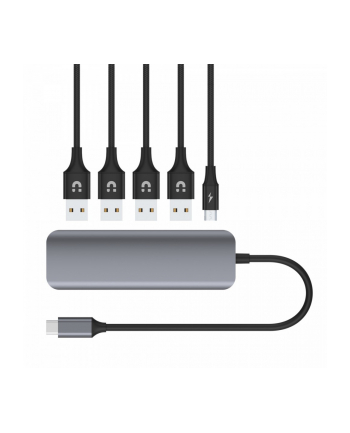 unitek HUB 4x USB 3.1 GEN1 1x microUSB (tylko zasilanie) H1107A