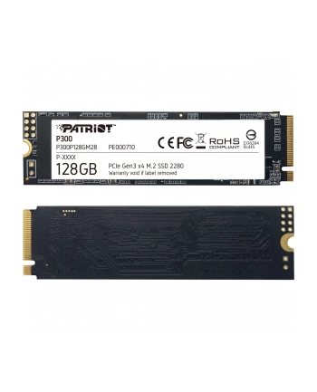patriot Dysk SSD P300 128GB M.2 PCIe Gen 3 x4 1600/600 nr 1