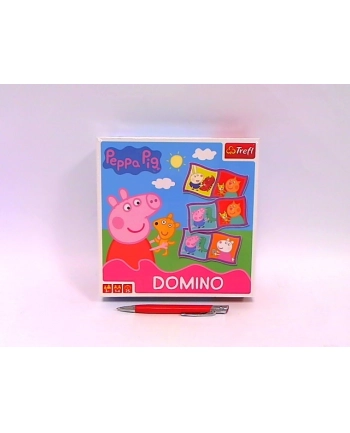 Domino Świnka Peppa gra 02066 Trefl nr 1