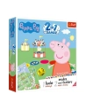 Chińczy / Wieża i drabiny gra 2w1 Peppa 02067 TREFL - nr 7