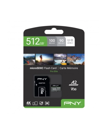 pny Karta pamięci MicroSDXC Elite 512GB P-SDUX512U3100PRO-GE nr 2