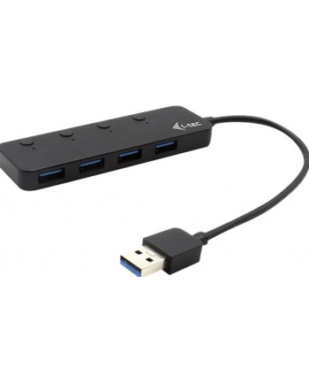 i-tec Hub USB USB 3.0 Metal HUB 4 Port On/Off