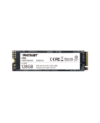 patriot Dysk SSD P300 128GB M.2 PCIe Gen 3 x4 1600/600