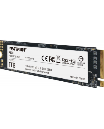 patriot Dysk SSD P300 1TB M.2 PCIe Gen 3 x4 2100/1650