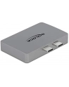 DeLOCK Dual DisplayPort adapter with 4K 60Hz and PD 3.0 for MacBook - nr 1