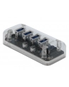 DeLOCK external USB 3.0 hub with 4 ports, USB hub - nr 3