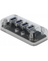 DeLOCK external USB 3.0 hub with 4 ports, USB hub - nr 7