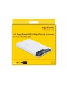 DeLOCK external enclosure for 2.5 ''SATA HDD / SSD with SuperSpeed USB 10 Gbps (USB 3.1 Gen 2), drive enclosure - nr 2