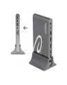 DeLOCK 87772 notebook dock/port replicator Wired Thunderbolt 3 Grey, Docking station - nr 14