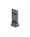 DeLOCK 87772 notebook dock/port replicator Wired Thunderbolt 3 Grey, Docking station - nr 16