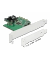 DeLOCK PCIe card> 1x internal USB 3.2 Gen 2 Key A 20 pin, interface card - nr 26