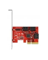 DeLOCK PCIe 6P SATA PCIe x4 card - LP, controller - nr 6