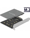 DeLOCK PCI Express x1 card to 2 x internal M.2 Key B, adapter - nr 10