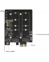 DeLOCK PCI Express x1 card to 2 x internal M.2 Key B, adapter - nr 12