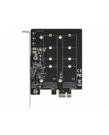 DeLOCK PCI Express x1 card to 2 x internal M.2 Key B, adapter