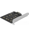 DeLOCK PCI Express x1 card to 2 x internal M.2 Key B, adapter - nr 9