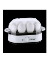 Cloer egg cooker 6081 (white, with stainless steel heating plate for 6 eggs) - nr 2