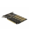 DeLOCK PCIe 16x card> 4x internal NVMe M.2, controller - nr 11
