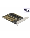 DeLOCK PCIe 16x card> 4x internal NVMe M.2, controller - nr 14