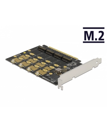 DeLOCK PCIe 16x card> 4x internal NVMe M.2, controller nr 2
