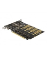 DeLOCK PCIe 16x card> 4x internal NVMe M.2, controller - nr 4