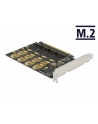 DeLOCK PCIe 16x card> 4x internal NVMe M.2, controller - nr 9