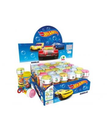 brimarex Bańki mydlane 60ml p36 Hot Wheels mix DULCOP   cena za 1 sztukę