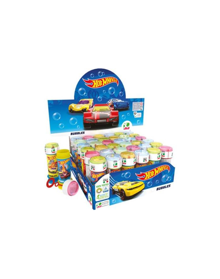 brimarex Bańki mydlane 60ml p36 Hot Wheels mix DULCOP   cena za 1 sztukę główny