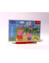 Puzzle 60el Zabawy w gronie przyjaciół Świnka Peppa. Peppa Pig 17356 Trefl - nr 1