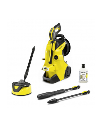 Kärcher high-pressure cleaner K 4 Premium Power Control Home (yellow / black, with dirt blaster and surface cleaner)