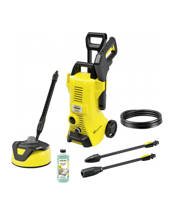 Kärcher high-pressure cleaner K 3 Power Control Home T 5 (yellow / black, with dirt blaster and surface cleaner)